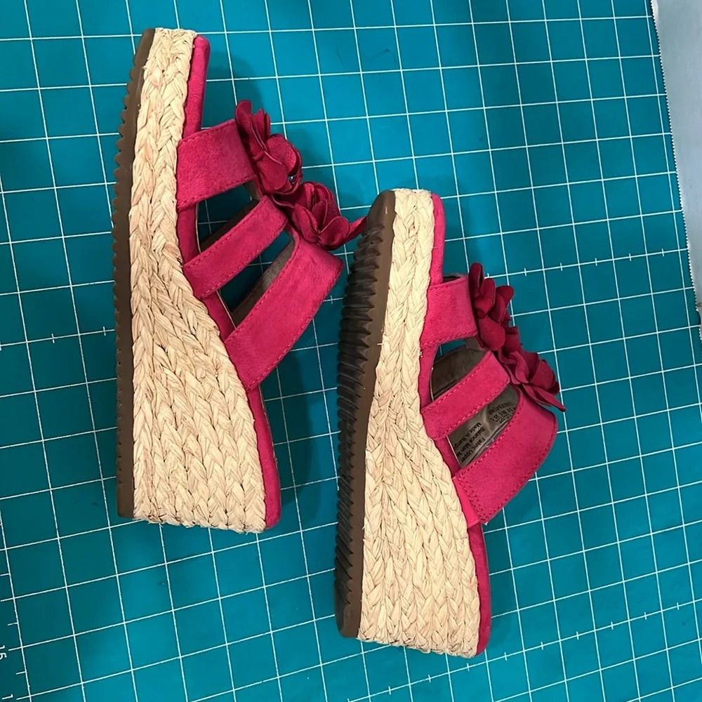 Naturalizer Soul Oodles-Flwr In Hot Pink 8 1/2 - Picture 11 of 12